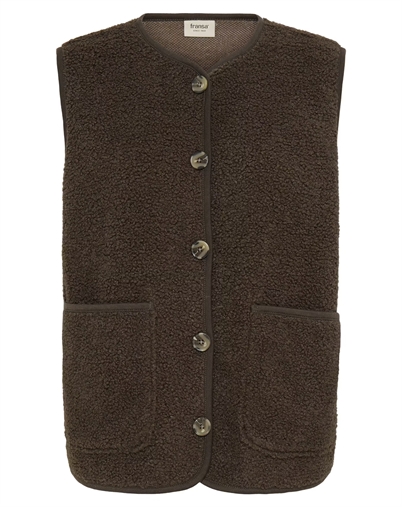 Fransa - FRTenya Vest 1 - Hot Fudge